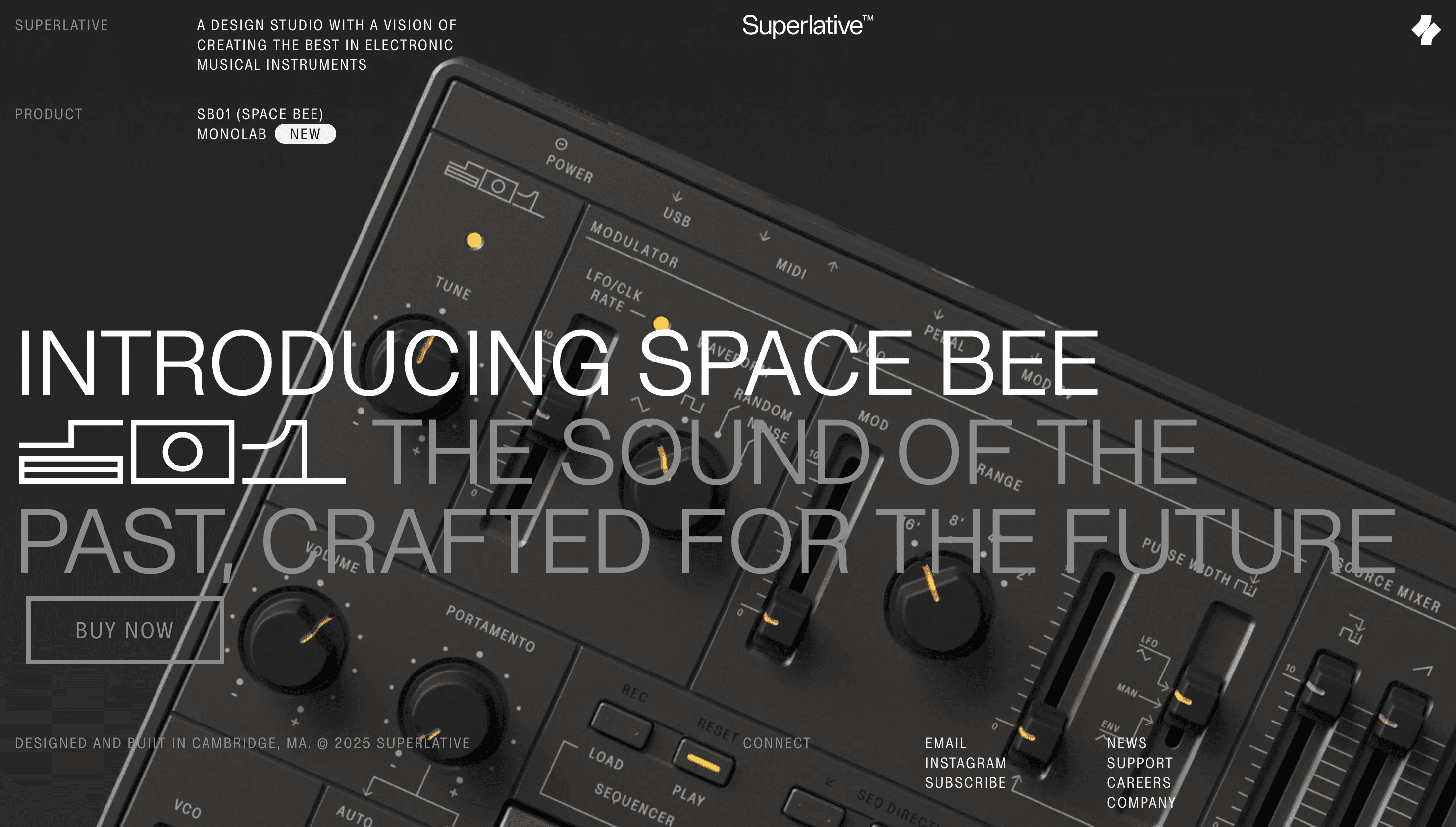 Superlative — Agency, Animation website design