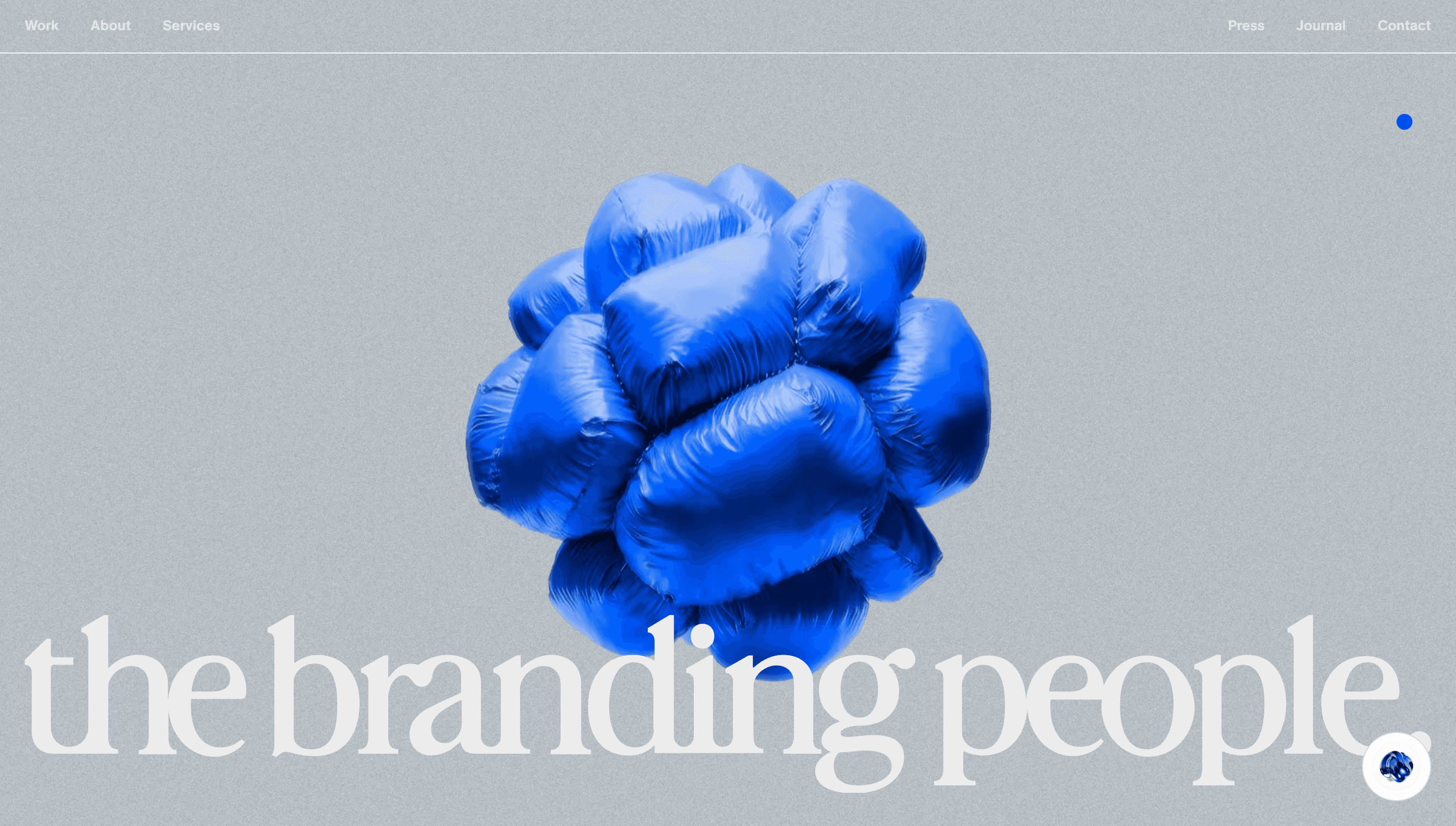 The Branding People — Branding, Studio website design
