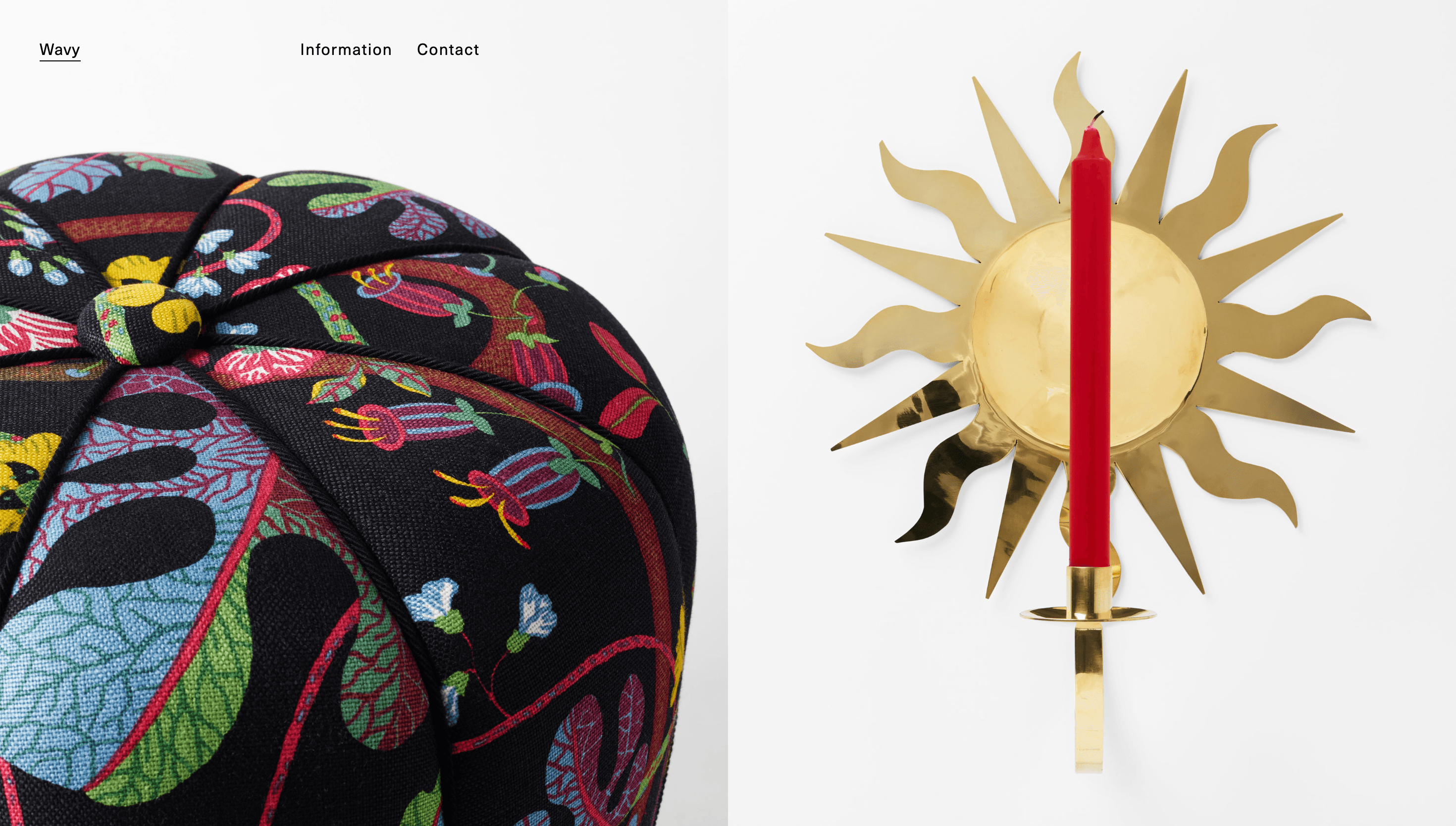 Wavy — Fashion, Studio website design